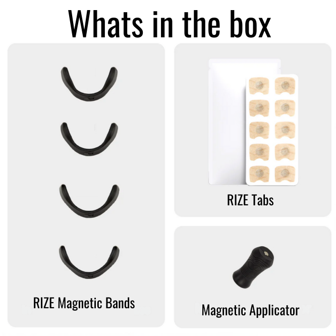 RIZE™ Magnetic Nasal Strips Kit